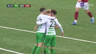 EXTENDED HIGHLIGHTS | The New Saints 4-1 Arbroath | SPFL Trust Trophy