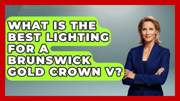 What Is The Best Lighting For A Brunswick Gold Crown V? - Billiards Hustlers