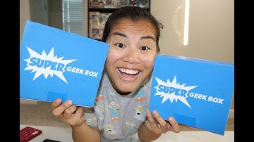 2018 July & August Super Geek Box Unboxing - [Magic; Mystery] - Last Time?