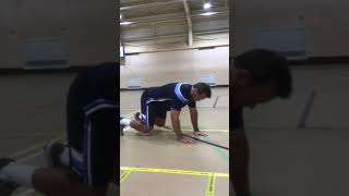 3-Point Contact Bear Crawl
