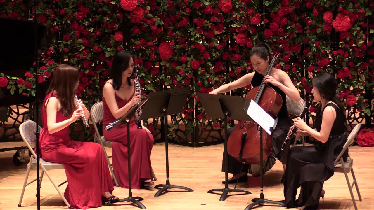 6 Bagatelles for Wind Quintet arranged for Flute, Oboe, and