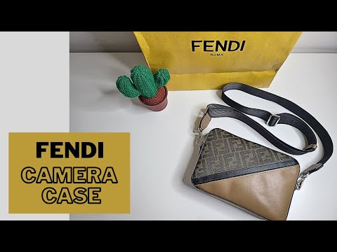 Fendi Camera Case in Gray for Men