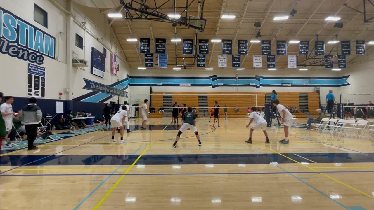 The Harker vs Basis Independent HS Varsity VB 04/15/2023 Bellarmine Tournament Set 1 (25