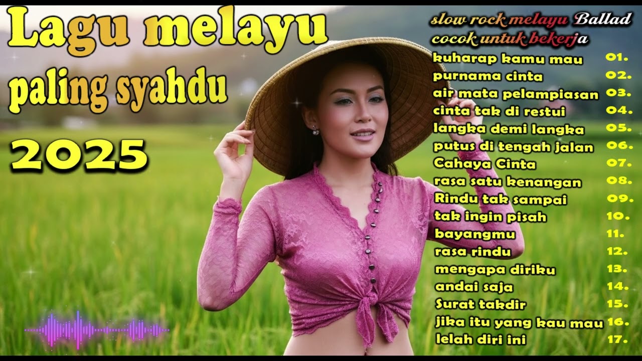 Lagu Slow Rock Melayu Terbaru 2025 - Sedih Menyayat Hati - Lagu Pop Melayu - Menunggu Dalam Luka