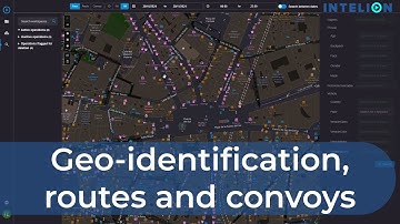 Intelion: 7. Geo-positioning, routes and convoys