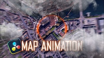 High Quality GTA Map Animation / DaVinci Resolve Tutorial