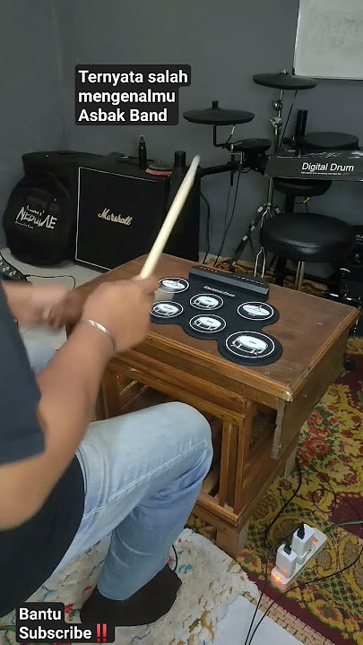 TERNYATA SALAH MENGENALMU - ASBAK BAND FLASHBACK GAES‼️#drumcover #asbak #trending #viral #flashback