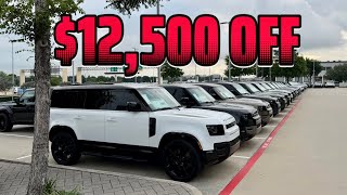 Land Rover Dealership Giving $12,500 Off