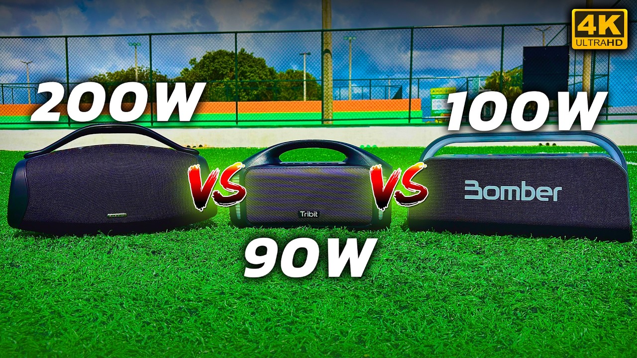 Endoidei DE VEZ?! - SABALA DR-909 vs TRIBIT STORMBOX BLAST vs BOMBER BOMBERBASS PLUS (Comparativo)