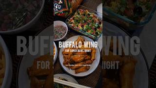 🇺🇸 Super Bowl &amp; Wings เป็นของคู่กัน #buffalowings