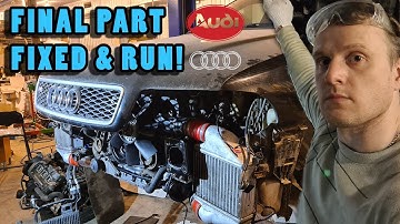 AUDI S4 B5 Biturbo FULL ENGINE REBUILD - LONG VIDEO
