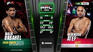 2025 Pfl Mena 4 Malik Basahel Vs Mahmoud Atef