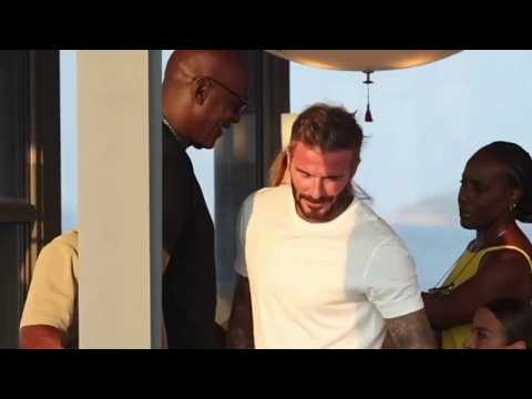 NBA Legend Michael Jordan and his wife had dinner with David and Victoria Beckham in Saint-Tropez