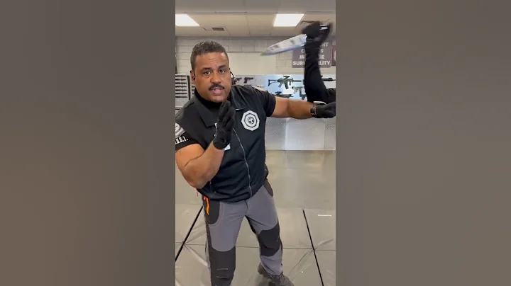 Shooting Armed Knife Attacker