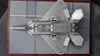 1:48 F-22 Raptor Nozzle,weapon bay,landing gear,from below.