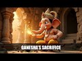 Ganesha Broke His Own Tusk for This! #Ganesha #Mahabharata
