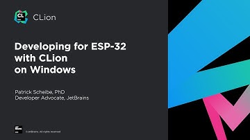 Developing for ESP32 With CLion on Windows