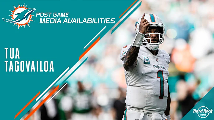 QB Tua Tagovailoa meets with the media after #NYJvsMIA | Miami Dolphins