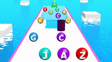 ABC Run - 2048 Alphabet Runner ! Levels Gameplay android,ios Part 42