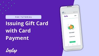 How to Issue a Gift Card with Card Payment on the Pax A920 Pro!