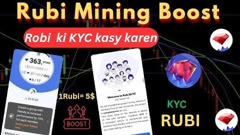 Rubi Network KYC Kaise Kare | Rubi Network Mining Speed increase | Rubi Network Withdrawal