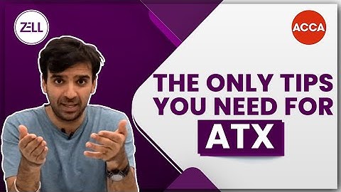 #3 tips in 3 minutes for ACCA ADVANCED TAXATION Paper | Exam tips and tricks for ATX