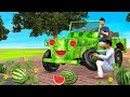 மந்திர தர்பூசணி ஜீப் Magical watermelon Jeep Stories In tamil | Tamil Moral Stories|Grandma Tv tamil