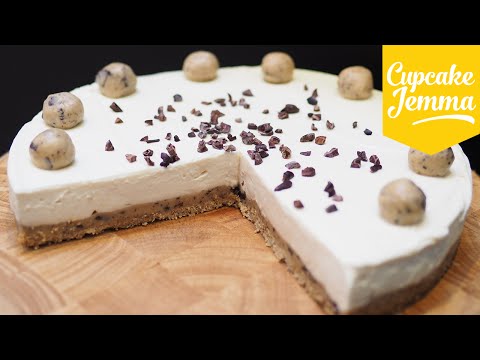 cookie-dough-cheesecake-recipe-|-cupcake-jemma
