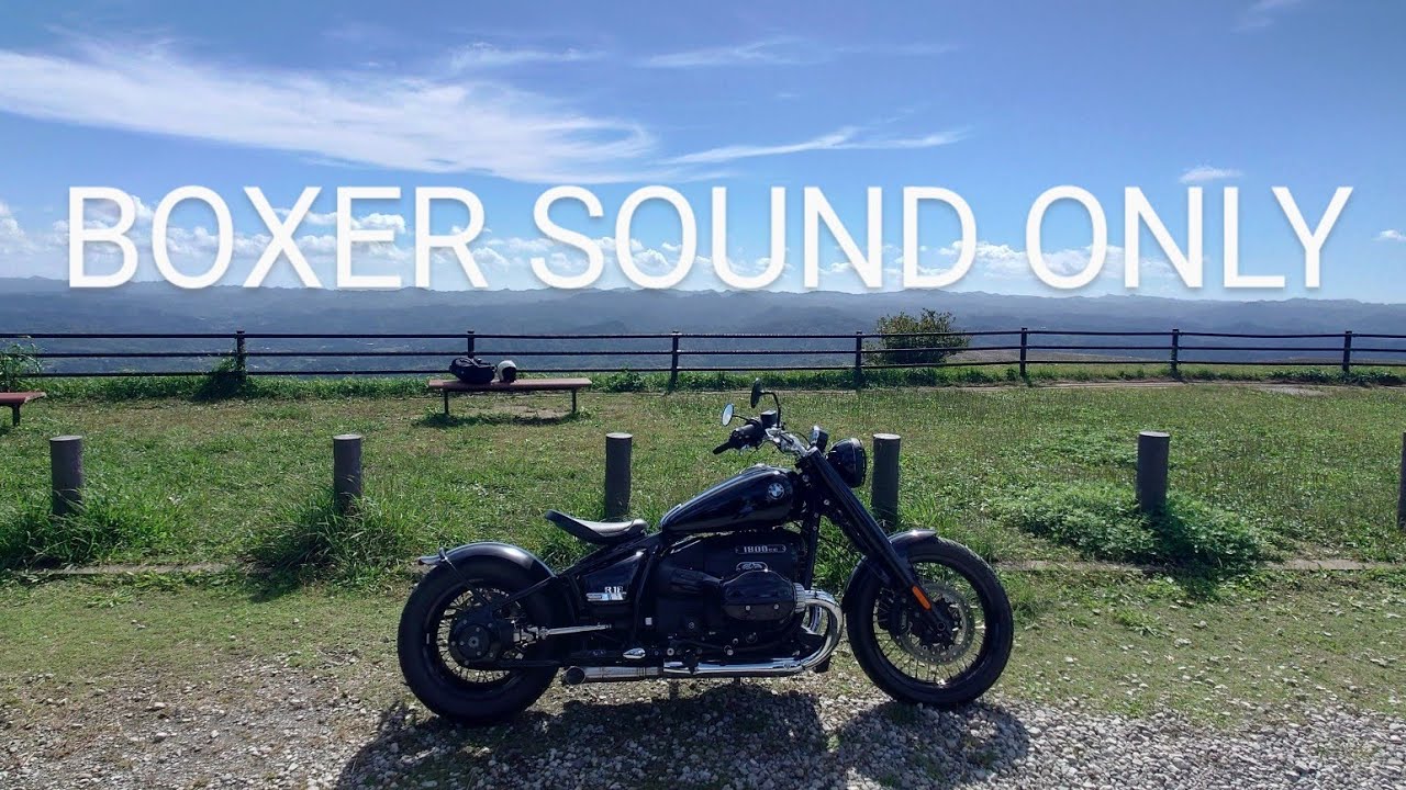 BMW R18 Modified Exhaust Sound (ASMR) - Relaxing POV Moto Ride in Chiba, Japan　千葉でゆったりツーリング