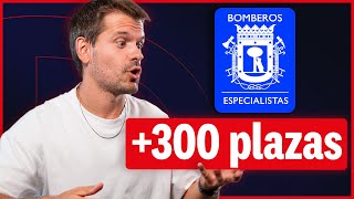 +300 plazas en Bomberos Ayto. Madrid, ¿cuándo?