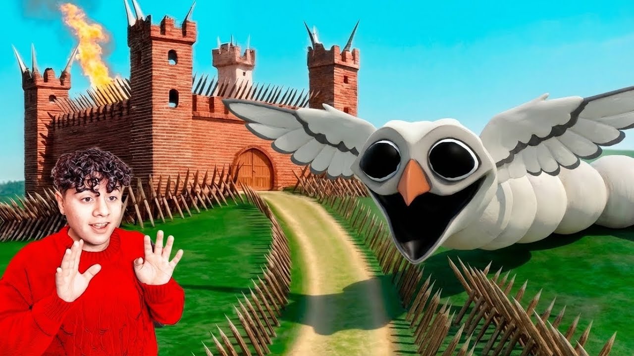 ¿Puede el BUHO HUNGRY WORM ENTRAR en mi FORTALEZA?!