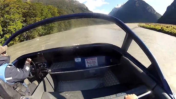 Shotover Jet Boat Ride in Queenstown, New Zealand