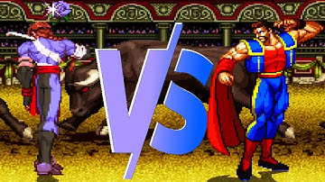 Balrog (Vega) VS Laurence Blood Mugen Street fighter VS Fatal Fury