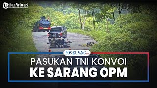 Pasukan Pandawa Kostrad TNI Duet Polisi Konvoi ke Sarang OPM