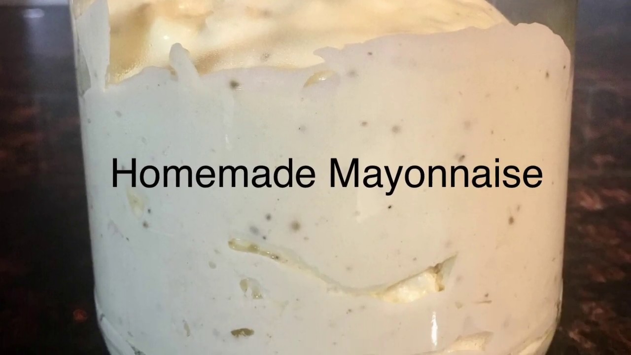 Ketogenic and lowcarb Mayonnaise Recipe SK YouTube