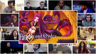 GORGON VS USHIWAKAMARU & LEONIDAS Fate/Grand Order: Babylonia Episode 8 | Reaction Mashup