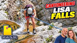 Canyoneering Lisa Falls - Extended Route | Salt Lake City | Full POV. Sept. 2024