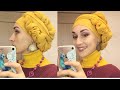 Новый стиль тюрбана - просто, быстро и эффектно. Easy and beautiful turban. اسكارف ستاي