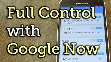 Get Custom Google Now Voice Commands for Android Without Root [How-To]