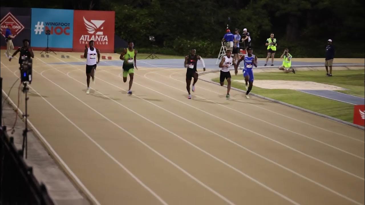 Boys 100M 2022 Wingfoot Night of Champions YouTube