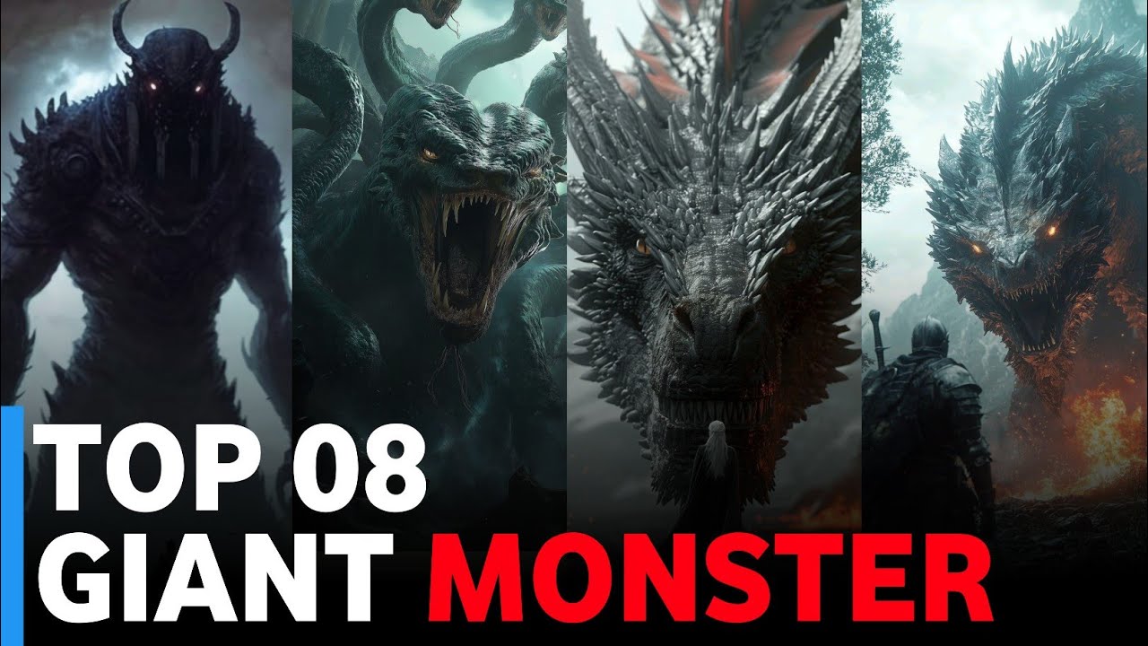 Monster Explained TOP 08: Greatest Giant Movie Monsters | Biggest Movie Monsters ...