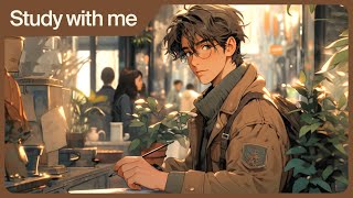 Lofi music🎵Study with me 📚🍃 Relax/ Cozy/ Stress relief/ Anime Lofi music