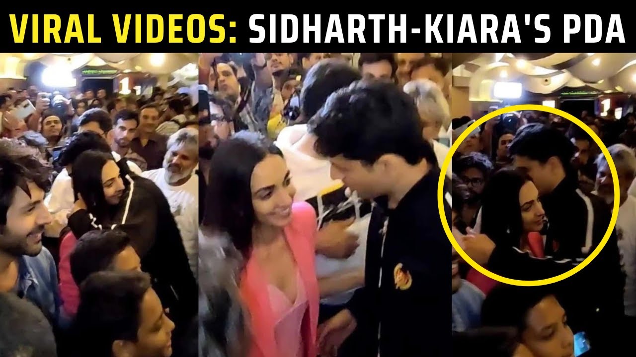 Sidharth Malhotra HUGS Kiara Advani in VIRAL video amid BREAKUP rumors | Bhool Bhulaiyaa 2 screening