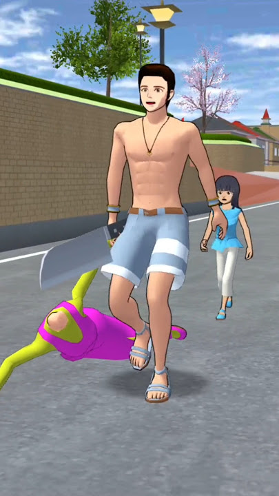 Papa adalah orang yang sangat jahat 😥#sakuraschoolsimulator #shortvideo #viralvideo #sakura