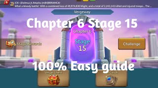 Lords mobile Vergeway chapter 6 Stage 15 easiest guide screenshot 4