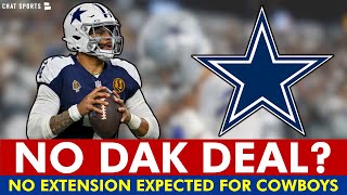 MAJOR Cowboys Rumors: Dak Prescott \& Cowboys NOT Expected To Reach Contract Extension This Offseason