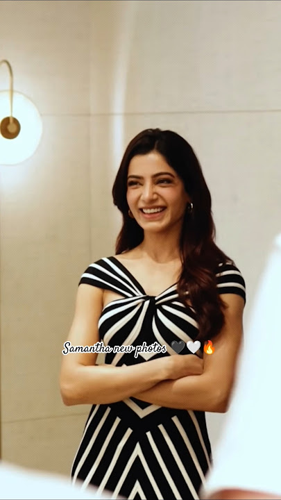 Samantha new photos 🖤🤍🔥. #newphotos #samantharuthprabhu #beauty #fablous #cute.
