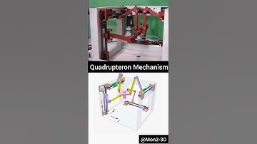Quadrupteron Mechanism  #mechanism #solidworks #3ddesign #cad #shorts