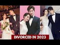 TOP CHINESE DRAMA COUPLES THAT GOT DIVORCED IN REAL LIFE 2023 #marriage #kdrama