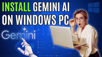 THE BEST Way to Install Gemini AI App on Windows 11 and 10! (Gemini AI Tutorial)